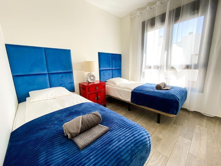 Sunny Luxury Apartment With Two Great Sunny - Level Terraces, Two Swimming Pools, In A New Complex Pueblo Majorero, Close To Fuerteventura Golf Club, Next To The Beach , Atlantico Shopping Mall And Casino In Caleta De Fuste Dış mekan fotoğraf