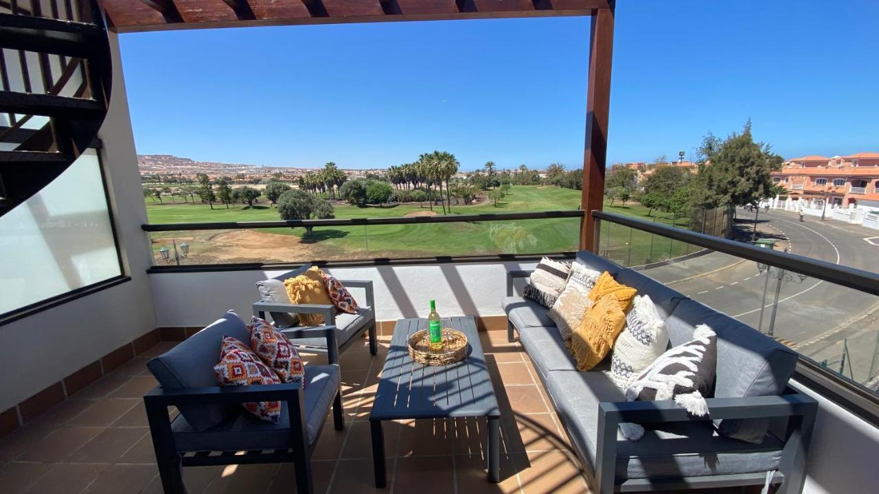Sunny Luxury Apartment With Two Great Sunny - Level Terraces, Two Swimming Pools, In A New Complex Pueblo Majorero, Close To Fuerteventura Golf Club, Next To The Beach , Atlantico Shopping Mall And Casino In Caleta De Fuste Dış mekan fotoğraf